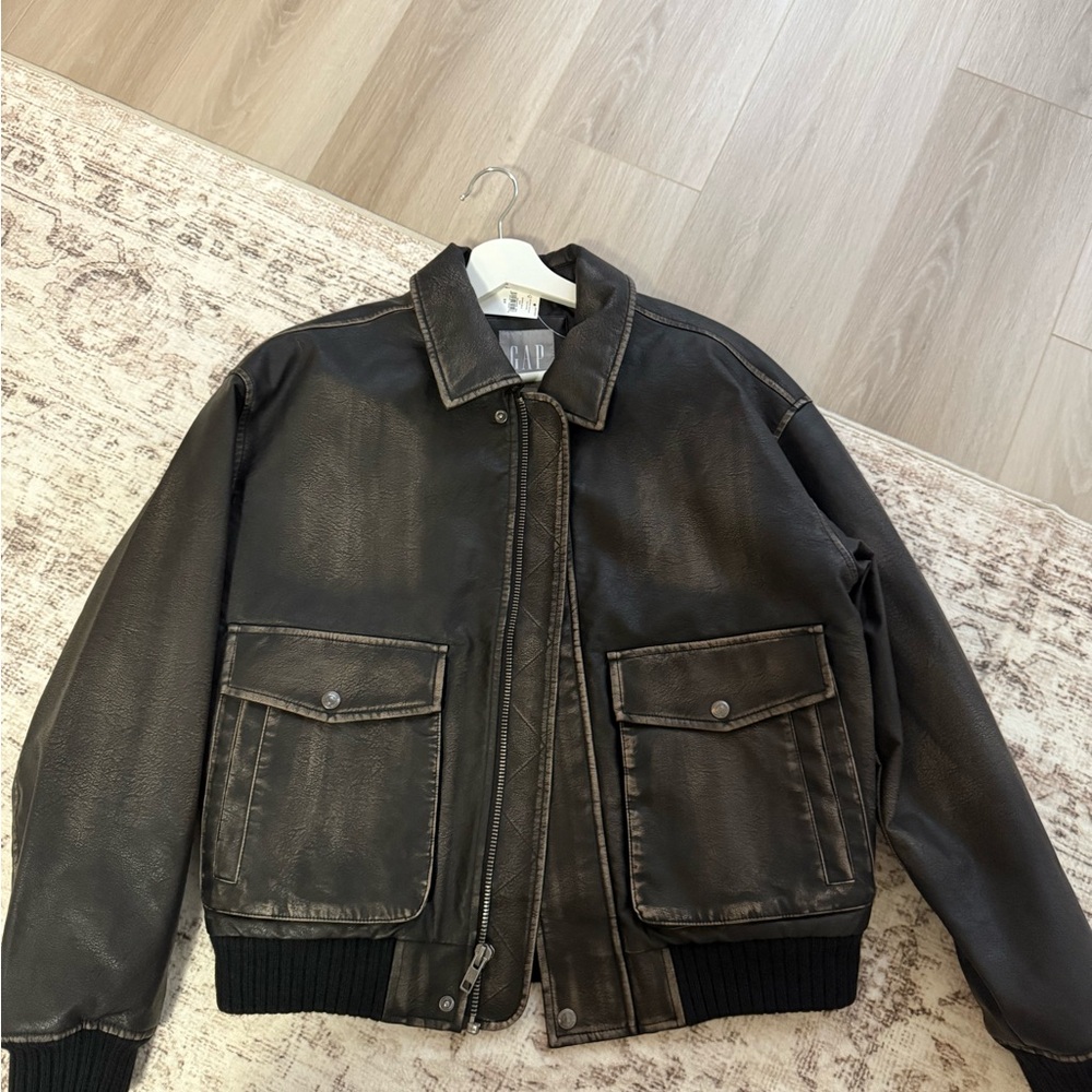 GAP Dark Brown Bomber Jacket